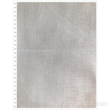 tissu imprimé en coton lin pour robe